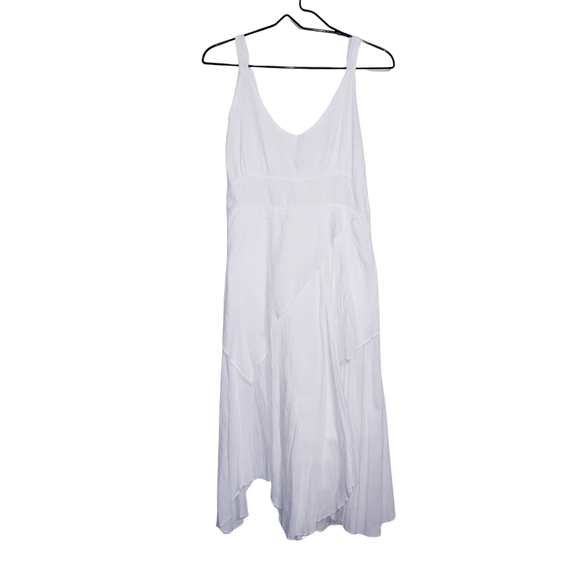 Blanc du Nil Layered Midi Dress - Picture 1 of 6